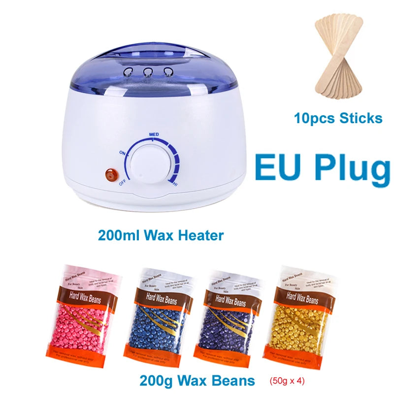 2026 200ML Wax Heater Hot Wax Machine Wax Warmer for Hair Removal Waxing Machine Electric Wax Melting Pot Epilator Quick Heater